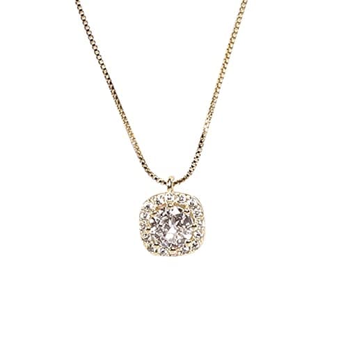 Multicolored Dainty Silver & Gold Necklaces for Women Birthday Gifts