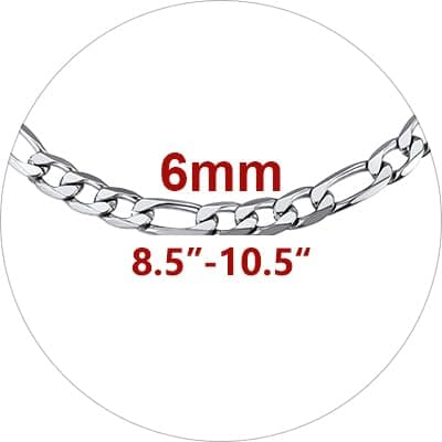 Focalook 14K Gold Plated Plus Size Anklet Jewelry 8.5-10.5" Adjustable