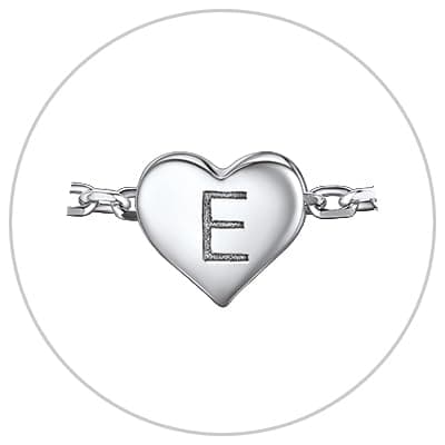 Silvora Initial Bracelets for Women