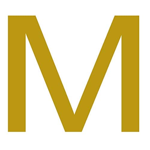 MOMOL Initial Charm 18K Gold Plated Bracelet for Women