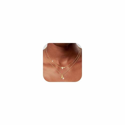 Trendy 14k Gold Plated Cross Choker Necklace for Women