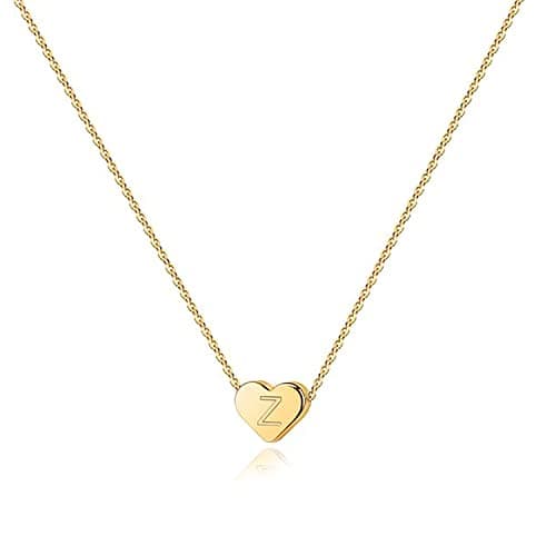 PavoI 14K Gold Plated Tiny Heart Necklace | Personalized Choker for Women