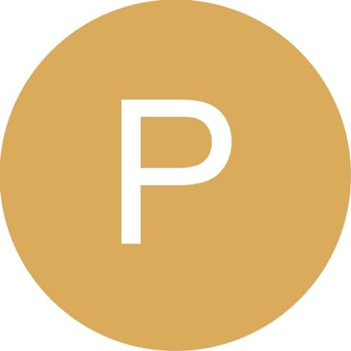 HANLI Initial Dainty Necklaces - 14k Gold Plated A-Z Personalized Monogram Necklace for Women