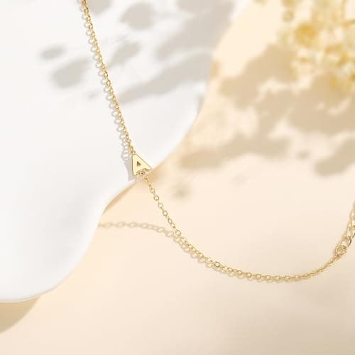 Turandoss Gold Plated Initial Bracelets for Women Trendy Jewelry Gifts