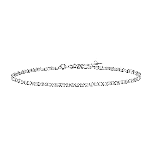 Gold Plated Tennis Anklets for Women