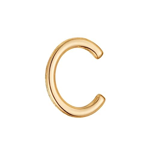 VULETO 18K Gold Plated A-Z Initial Beadedbracelet Set