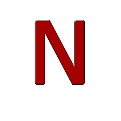Anourney 14K Gold Initial Choker, Personalized Letter Pendant Necklace for Women