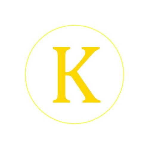 KAERUN 14K Gold Plated A-Z Initial Charm Birthstone Bracelet