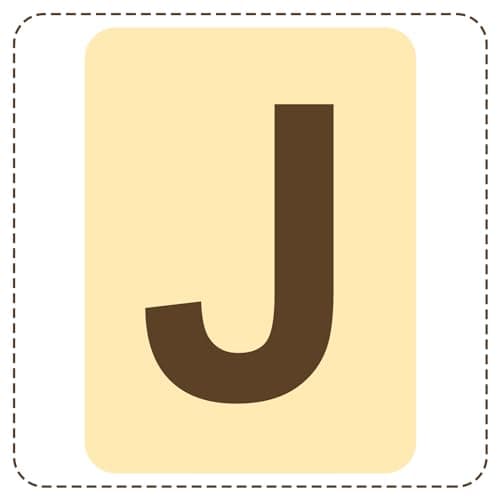 MJartoria Trendy 14K Gold Plated Star Square Letter Choker Necklace