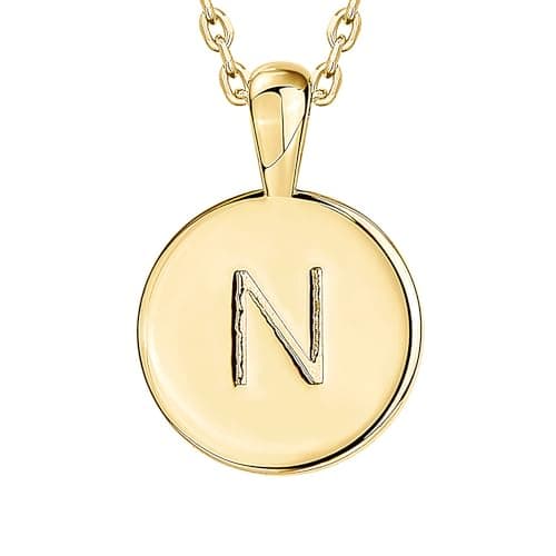 PavoI 14K Gold Plated Initial Letter Necklace for Women