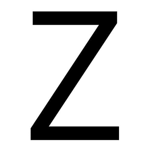 Trendsmax Yellow Gold Plated Stainless Steel A-Z Letter Necklace Mens Womens