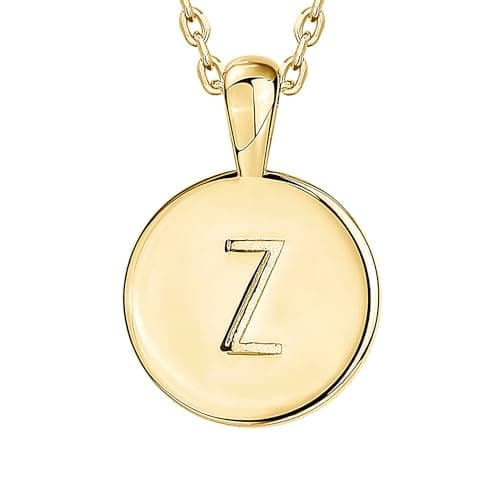 PavoI 14K Gold Plated Initial Letter Necklace for Women