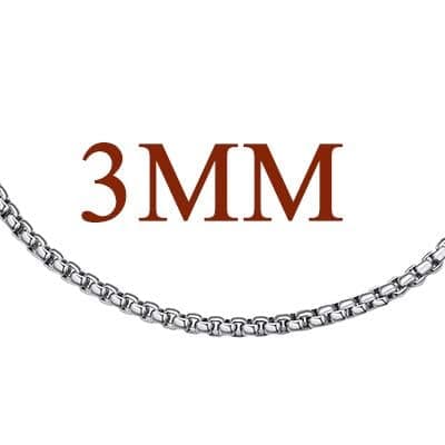 18K Gold or Rose Gold Stainless Steel Heart/Rope/Figaro/Cuban Chain Ankletbracelet, 25-30 CM