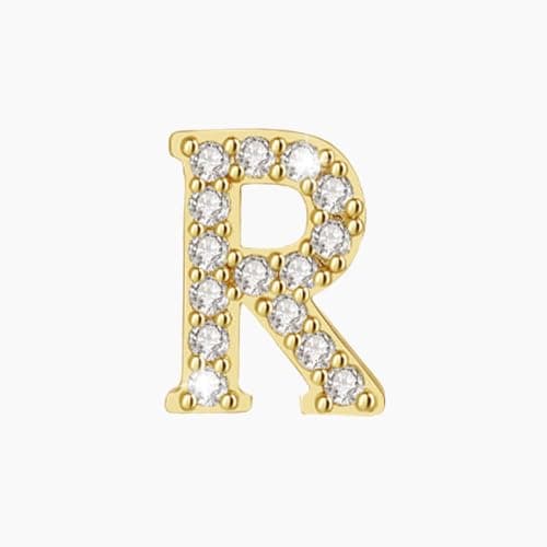 Turandoss Gold Heart Initial Necklace for Women