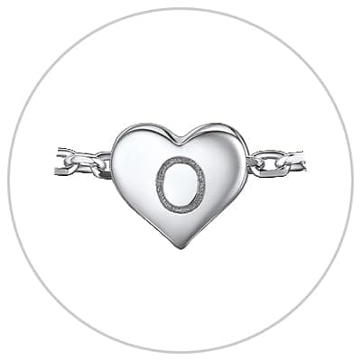 Silvora Initial Bracelets for Women