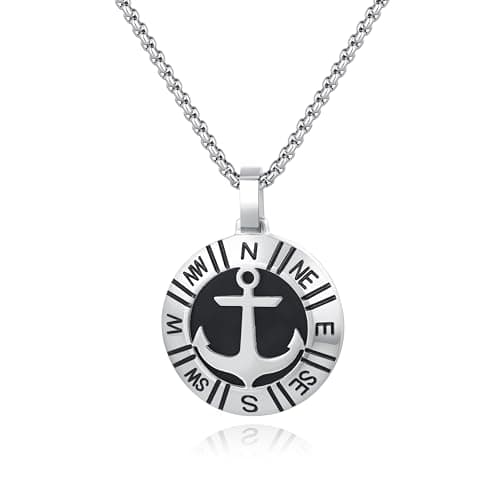 GAVU Stainless Steel Surfer Necklace for Men