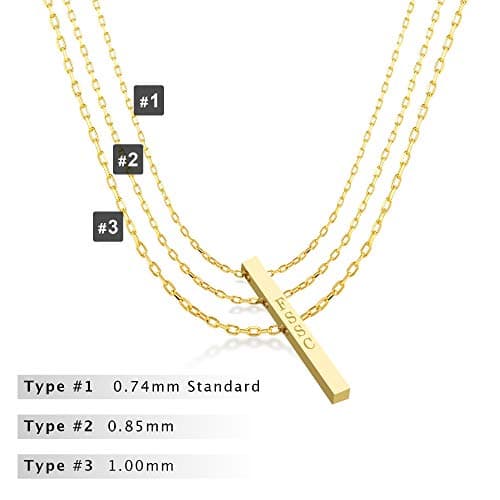 JEWEE Diamond Personalized Sideways Initial Bracelet - Custom Letter Gift for Her