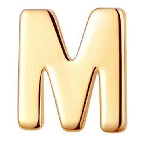 Staligue Gold Initial Bracelet 18K Gold Plated Stainless Steel Coin Disc Engagement