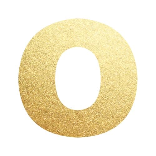 UHIBROS Gold Balloon Initial Necklace, Personalized 18K Gold Plated Alphabet Pendant