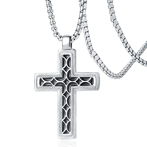 YAMI Angel Wings Dragon Pendant 316 Stainless Steel Necklace