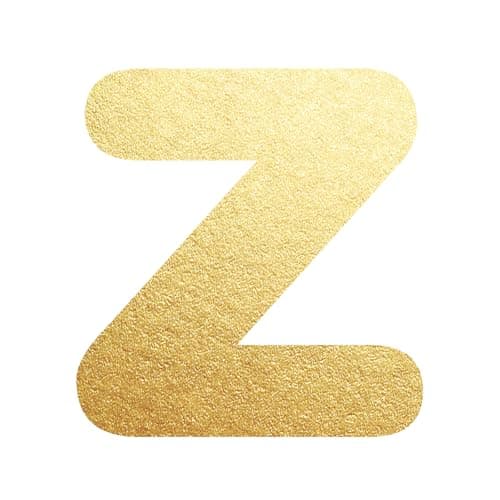 UHIBROS Gold Balloon Initial Necklace, Personalized 18K Gold Plated Alphabet Pendant