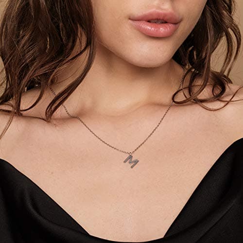PavoI 14K Gold Plated Initial Necklace for Women