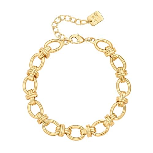 Aobei Pearl Gold Chain Bracelet for Women