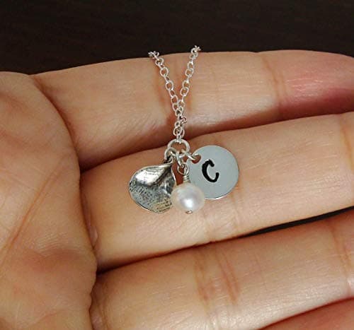 Silver Initial Bracelet for Women