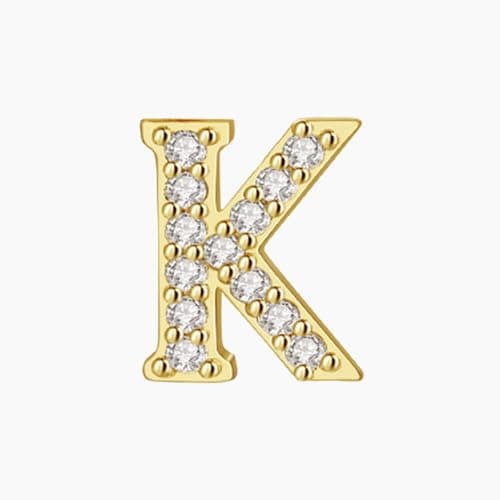 Turandoss Gold Heart Initial Necklace for Women