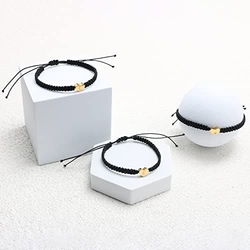 Customized Initial Bracelets for Women, Teens, Couples, Families