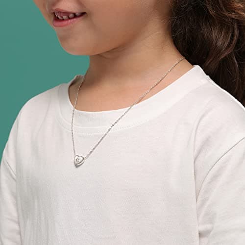 Monily Initial Heart Necklace for Women Gold Plated Choker