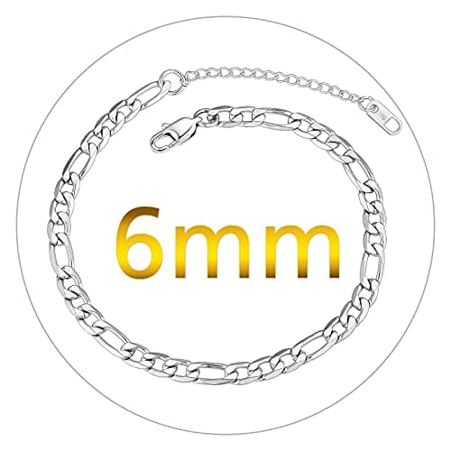 ChainsPro 18K Gold Plated Resizable Anklet Chain - Gift Box Included