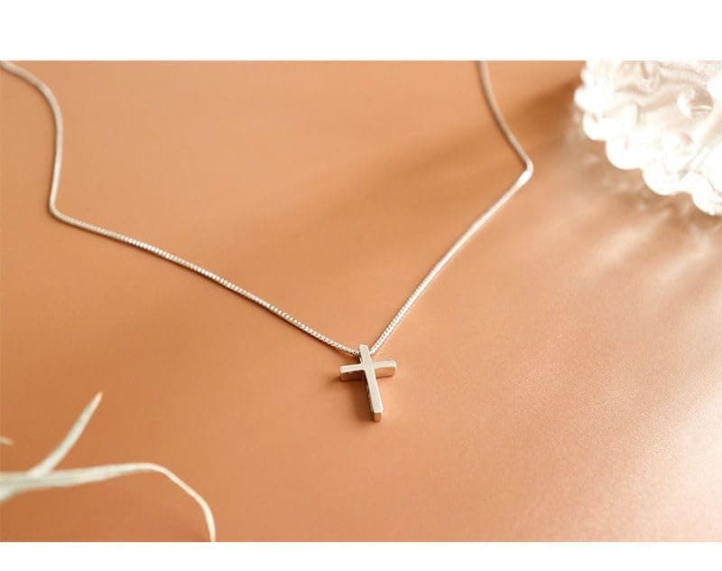 Nishchay Cross Pendant Necklace | Stainless Steel | Durable, Minimalist Jewelry for All