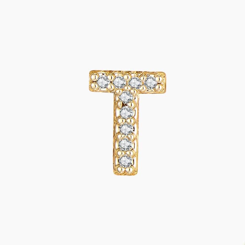 Turandoss Personalized Gold Initial Charm Pearl Bracelets for Girls & Teen Bridesmaids