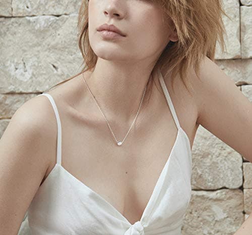 Befettly Tiny 14k Gold Filled Faith Cross Necklace