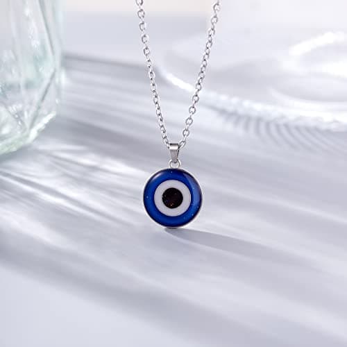 FM42 Temperature Sensing Color-Changing Pendant Necklace with Stainless Steel Chain