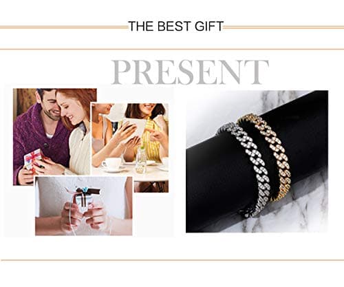 TOPGRILLZ Gold-Plated Cuban Link Anklets for Women Minimalist Foot Jewelry