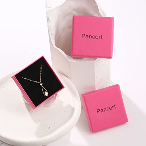 Pancert 14K Gold Plated O Chain Initial Anklets for Women