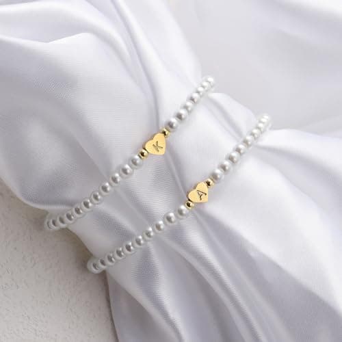 Hoigblxy Trendy Pearl Bracelets for Women