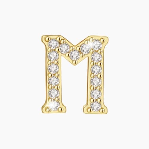 Turandoss Gold Heart Initial Necklace for Women