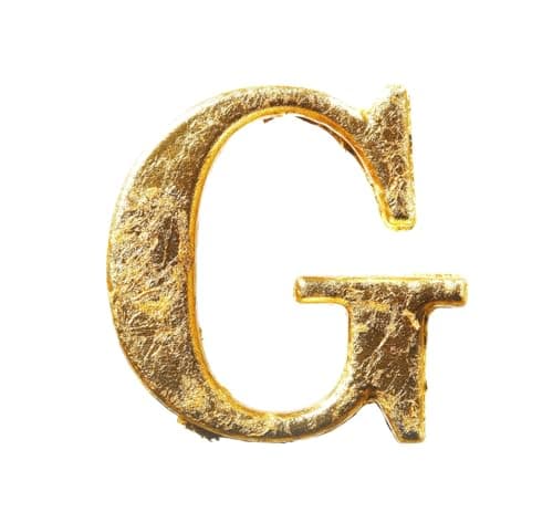 Wish 14k Real Gold Alphabet Initial Necklace for Women | Custom Charms | Birthday Gift