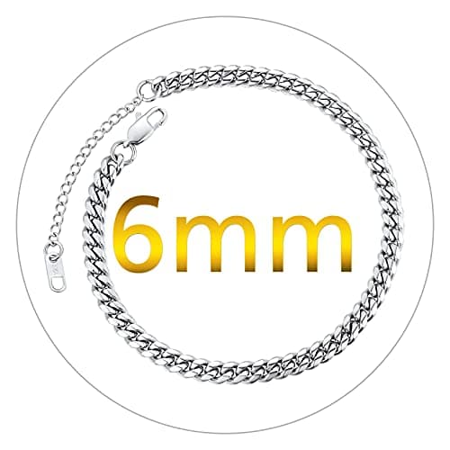 ChainsPro 18K Gold Plated Resizable Anklet Chain - Gift Box Included