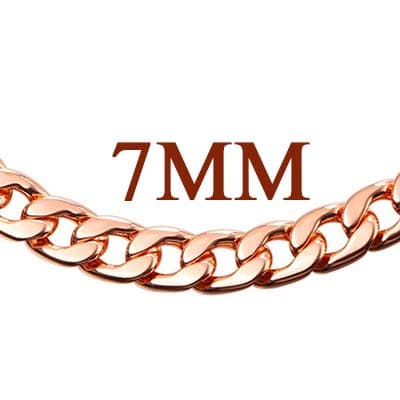 18K Gold or Rose Gold Stainless Steel Heart/Rope/Figaro/Cuban Chain Ankletbracelet, 25-30 CM