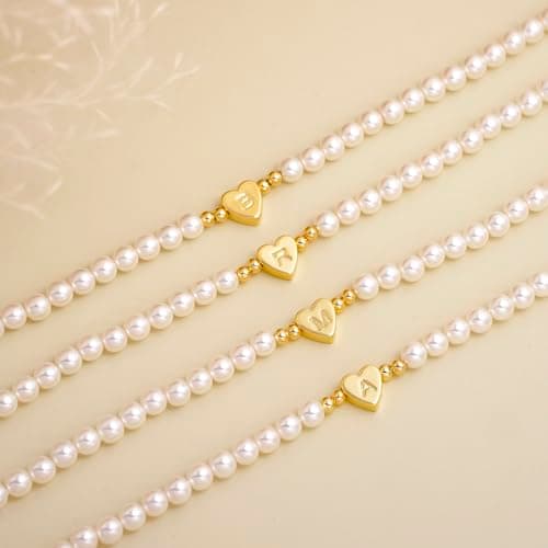 Lisitine Gold Pearl Bracelets for Women