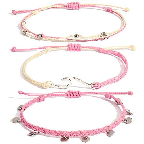 Lynnaneo WaterProof Stainless Steel Coin Anklet Boho Jewelry for Women