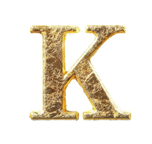 Wish 14k Real Gold Alphabet Initial Necklace for Women | Custom Charms | Birthday Gift