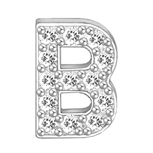 MJartoria Dainty Initial Gold Plated Butterfly Necklace, Cubic Zirconia Jewelry for Women