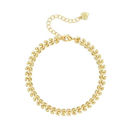 Aobei Pearl Gold Chain Bracelet for Women