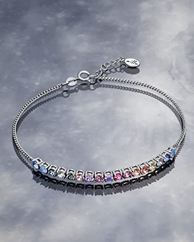 Waterproof 14K Gold & Sterling Silver Plated Anklets for Women