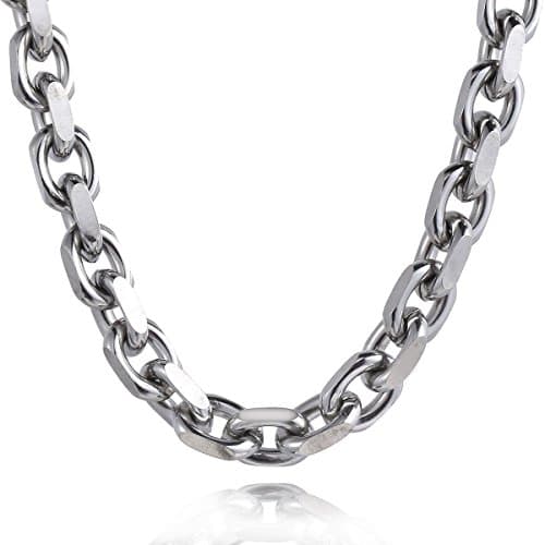 Trendsmax Stainless Steel Necklace - 18-26 inch Rolo Link Chain